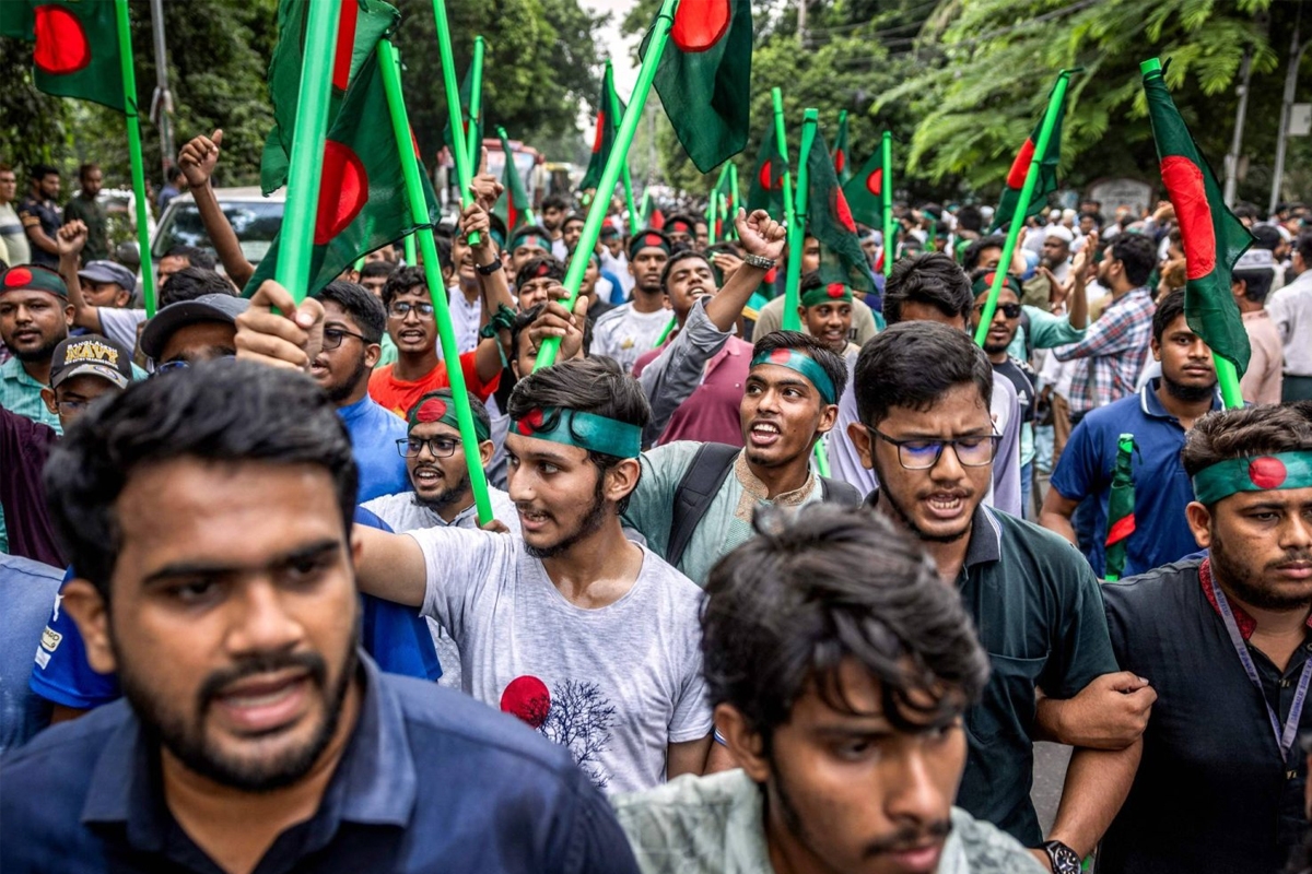ثورة التحول الديمقراطي في بنجلاديش